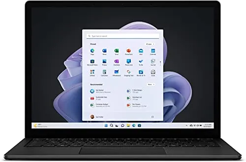 Microsoft Surface Laptop 5 i7-1265U - Elegantes 13,5 Zoll Touchscreen Notebook - Laptops mit Intel Core i7, 16 GB RAM und 256 GB SSD, ideal für kreative Arbeiten und Multitasking dank leistungsstarker Hardware und modernem Design.