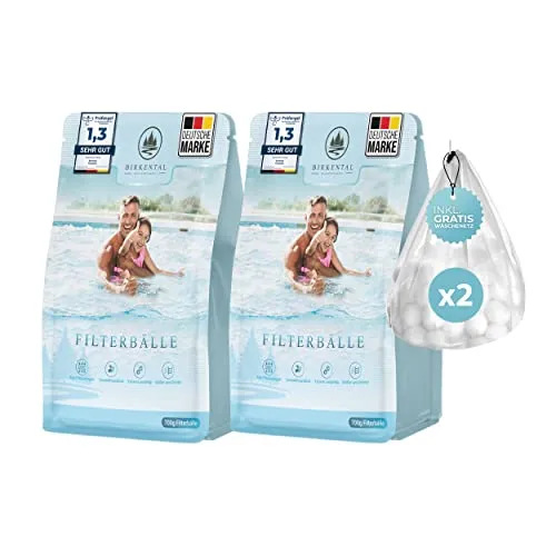 Birkental Pool Filterbälle mit Wäschenetz von Birkental