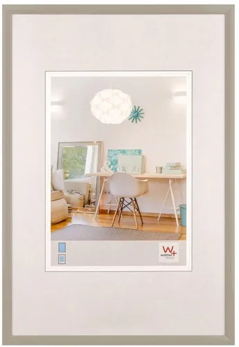 Walther Bilderrahmen KV824T New Lifestyle 18x24cm grau