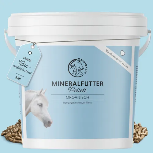 Organisches Mineralfutter für Pferde 3 kg - hochwertiges Mineralfutter Pferd