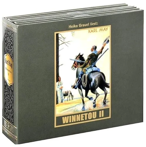 Winnetou. Zweiter Band: Audio-Hörbuch, Band 8 der Gesammelten Werke Gelesen von Heiko Grauel (Karl Mays Gesammelte Werke)