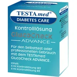 Testamed GlucoCheck Advance Kontrolllösung 4 ml