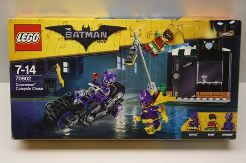 LEGO 70902 Catwoman: Catcycle-Verfolgungsjagd - LEGO Set aus der Themenwelt The LEGO Batman Movie mit 139 Teilen. Ideal für Fans von Catwoman und spannende Verfolgungsjagden. Altersempfehlung: 7-14 Jahre.
