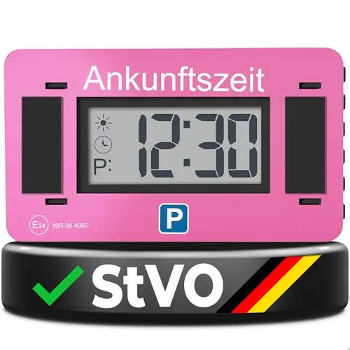 Parkwächter V2 Elektronische Parkscheibe – Automatische Parkuhr mit STVO-Zulassung
