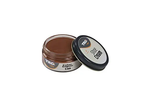 TRG the One Shoe Cream, Creme für Leder und Kunstleder, Braun (149 Cognac), 50 ml