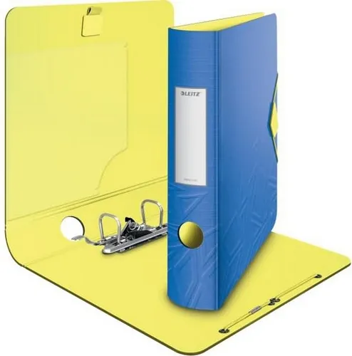 LEITZ Aktenordner Ordner Active Urban Chic PP A4 65mm blau