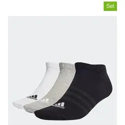 adidas 3er-Set: Funktionssocken in Weiß - S in weiß von adidas