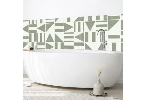 Wand- & Deckenfliesen Grün von Bilderdepot24