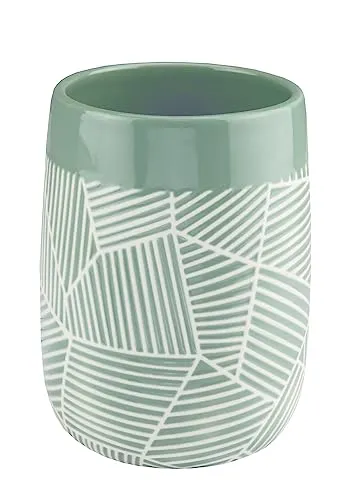 Kleine Wolke Zahnputzbecher Serena, Accessoires, Farbe Maledivia, Material: Steinzeug