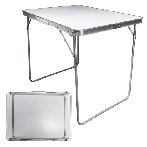 Grafner Campingtisch Klappbar 80x60x70cm - Camping-Möbel: Leichter, faltbarer Aluminiumtisch, ideal für Camping und Outdoor-Aktivitäten. Schnelltrocknend und witterungsfest, mit einer Tragfähigkeit von 50 kg.