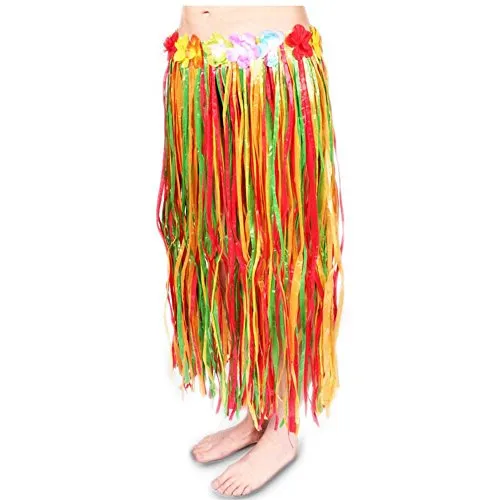 Boland - Hawaii-Rock, circa 80 cm, Bast-Rock, Beach-Party, Sommer, Kostüm, Karneval, Mottoparty