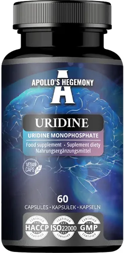 APOLLO'S HEGEMONY Uridine 250 mg 60 Kapseln - Fokus, Memory