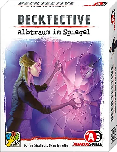 ABACUSSPIELE 38212 - Decktective - Albtraum im Spiegel, kooperatives Krimispiel, Kartenspiel