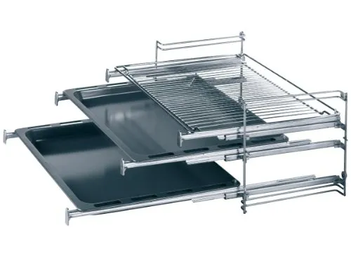 Siemens HZ368300 Teleskop-Auszug - Backofen- & Herdteile, hochwertiger Teleskop-Auszug für einfaches Herausnehmen von Speisen und optimale Zugänglichkeit beim Kochen.