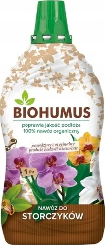 Biohumus Dünger für Orchideen und Blühpflanzen 0,5l