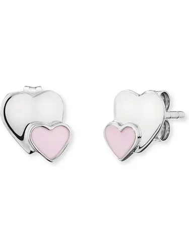 Engelsrufer Mädchen-Kinderkette aus Edelstahl mit Emaille - Zarte Halskette aus Edelstahl mit stilvollem Emaille-Anhänger. Ideal für besondere Anlässe oder als Geschenk, sorgt für strahlende Augen und Freude.