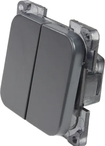 C-Line Presto Inprojal CBE 12-230 Volt Schalter Serienschalter Wohnmobil Wohnwagen Boot anthrazit