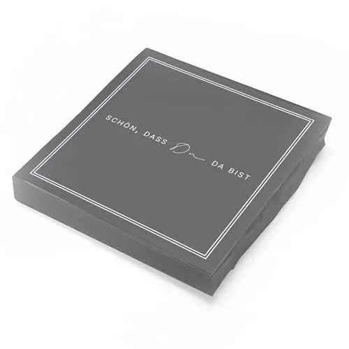 Papierservietten Grau von itenga