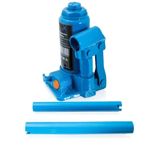 BITUXX Hydraulischer Wagenheber Stempelwagenheber Heber PKW Auto Car Jack bis 2T 2 Tonnen 2000kg