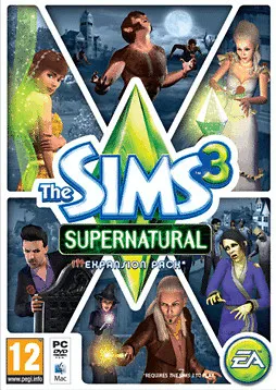 Die Sims 3: Supernatural PC Download - Simulationsspiel für PC mit Produktschlüssel, ideal für Fans von Fantasy-Elementen und kreativen Spielwelten. USK ab 6 Jahren, regionalcode: DE, AT, CH.