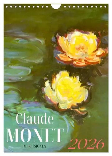 Claude Monet Impressionen 2026 Wandkalender