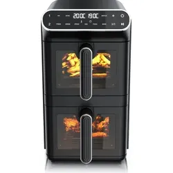 Arendo Heißluftfritteuse Dual 11L