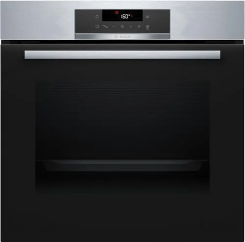 Bosch HBA171BS4F, Serie 2, Backofen, Einbaumodell, Pyrolyse, Edelstahl