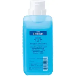 Sterillium Hände-Desinfektionsmittel, Hautdesinfektion, Hautantiseptikum, 500 ml, 1 Stück im Karton