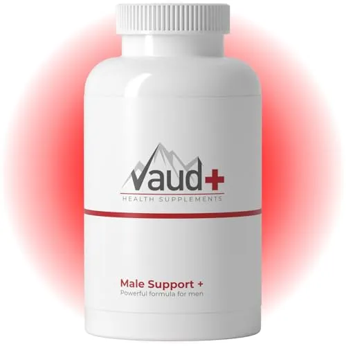 VAUD® Potenzmittel für Männer | L-Arginin hochdosiert 1000 mg für Libido, Erektion & Leistung | 100 Kapseln | Hergestellt in der Schweiz | Natürlicher Booster für Potenz & sexuelle Vitalität
