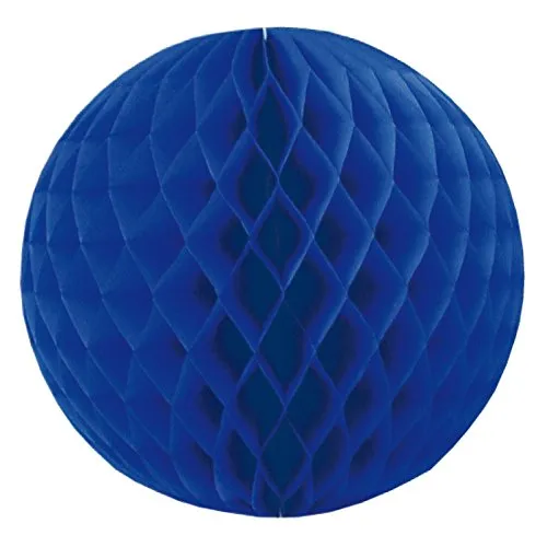 Everflag Wabenball Blau-Violett 30 cm, schwer entflammbar