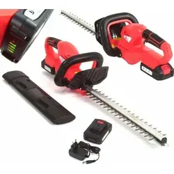 Akku Heckenschere 46cm inkl. 20V Li-ion Akku Ladegerät Elektroheckenschere 56760