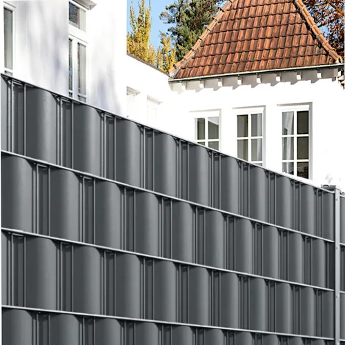 Premium Sichtschutz Streifen RAL 7016 Anthrazit Windschutz Ulimex De Lux Profi