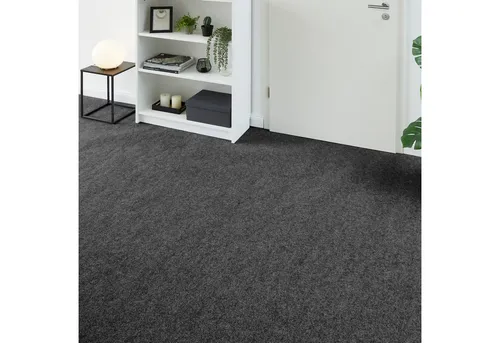 Andiamo Teppichboden Milo, Nadelfilz, Gesamthöhe 2,5 mm, Made in Belgium, rechteckig, Uni Farben, Breite 100 cm oder 200 cm, Wohnzimmer, strapazierfähig