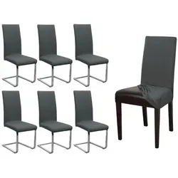 Beautex Stuhlhusse Jersey 6er Set von Beautex