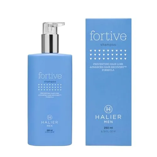 Halier Shampoo gegen Haarausfall für Herren 250ml - Hochwirksames Shampoo für Männer, das mit Biotin und Arganöl Haarwurzeln stärkt, Haarausfall reduziert und gesundes Haarwachstum fördert. Ohne Sulfate und Parabene für empfindliche Kopfhaut.