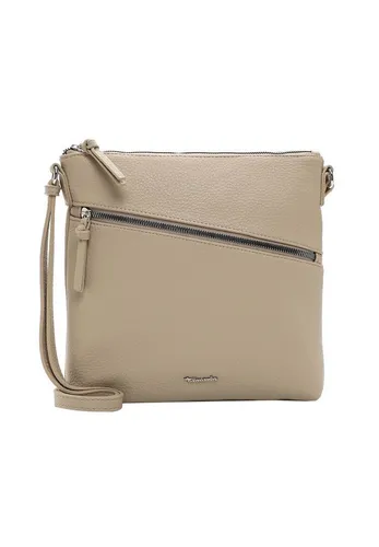 Tamaris Umhängetasche TAS Alessia, beigetaupe 915 - Stylische Umhängetasche aus synthetischem Material mit echtem Lederlook, ideal für den Alltag. Praktische Innenfächer und verstellbarer Umhängeriemen sorgen für Komfort und Ordnung.