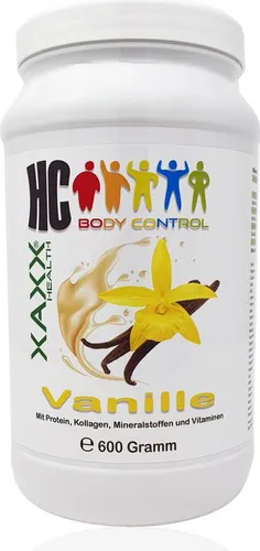 XAXX HC BODY CONTROL SHAKE VANILLE 600g = 20 Mahlzeiten