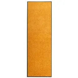 vidaXL Fußmatte Waschbar Orange 60x180 cm in orange von vidaXL
