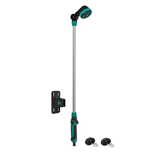 VONROC Gartendusche 2-in-1 - Brausen & Duschen: Flexibel einsetzbare Außendusche mit 3 Sprühmodi und 180° neigbarem Duschkopf, ideal für Garten, Pool und Camping.