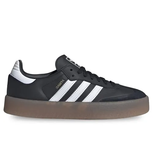 adidas Originals SAMBAE Sneaker schwarz 39 1/3 EU - Sportliche Sneaker in Core Black mit hochwertigem Leder-Obermaterial, ideal für Laufen und Freizeit. Fällt klein aus, bitte eine Größe größer bestellen!