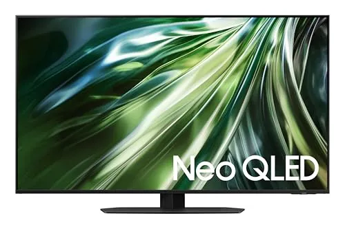 Samsung Neo QLED 4K QN90D - 50 Zoll (127 cm) Fernseher mit Neural Quantum Prozessor, beeindruckendes 4K Upscaling und Dolby Atmos für ein atemberaubendes Seherlebnis