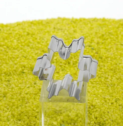 Städter Ausstecher Ausstechform Eiskristall 6 Zacken klein Edelstahl 4 cm