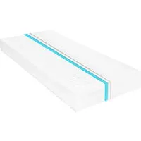 vidaXL 7-Zonen Kaltschaummatratze 80 x 200 cm - Kaltschaummatratze mit 7-Zonen PU-Schaum für optimale Unterstützung der Wirbelsäule, bietet Druckentlastung und Komfort auf der gesamten Liegefläche. Waschbarer Bezug mit 4-seitigem Reißverschluss für einfache Reinigung.