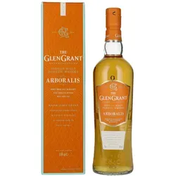 Glen Grant ARBORALIS Single Malt Scotch Whisky 40% Vol. 0,7l - Whisky aus der traditionsreichen Glen Grant Brennerei, blumig und fruchtig mit langanhaltendem Abgang, ideal für Genießer und als Geschenk.