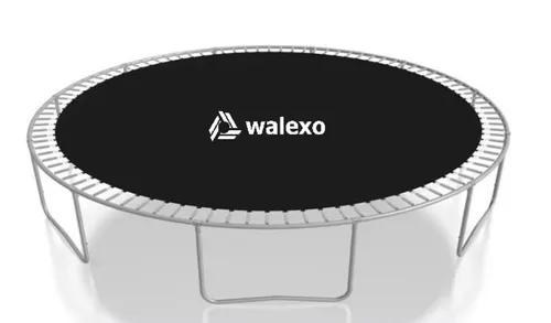 walexo Gartentrampolin Sprungtuch für Trampolin Ø 244 cm 48 Ösen (Federn 16,5 cm), (Sprungtuch inclusive Federspanner)