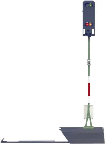 Märklin 76493 H0 Lichtsignal Einfahrsignal DB - Modelleisenbahn: Detailliertes Einfahrsignal mit integrierter Signalelektronik, ideal für digitale Steuerung und konventionelle Anlagen. Perfekt für realistische Zugbeeinflussung im Modellbetrieb.