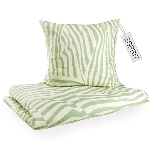Esprit SALMLO Bettwäsche 135x200 cm in grün von Esprit