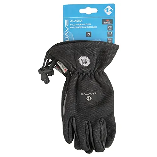 M-Wave Winter-Fahrradhandschuhe L/XL - Handschuhe & Fäustlinge mit wärmendem Fleece, wasserabweisend und atmungsaktiv, ideal für kalte Tage beim Radfahren.