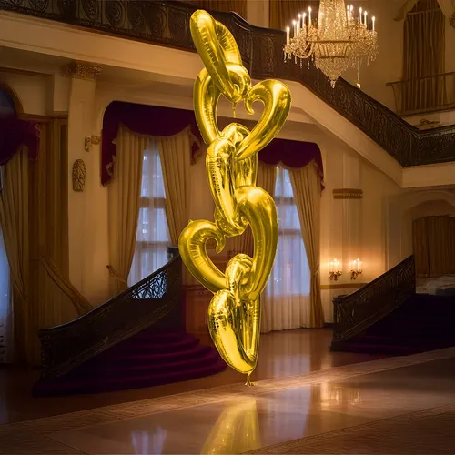 Luftballons Luftballon 1 Stück 75cm Herzluftballon Gold Hochzeit Dekoration