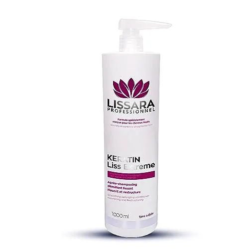 Conditioner Sulfatfrei - Silikonfrei - Parabenfrei - mit Keratin - Brasilianischer After Smoothing Extender - 1000ml